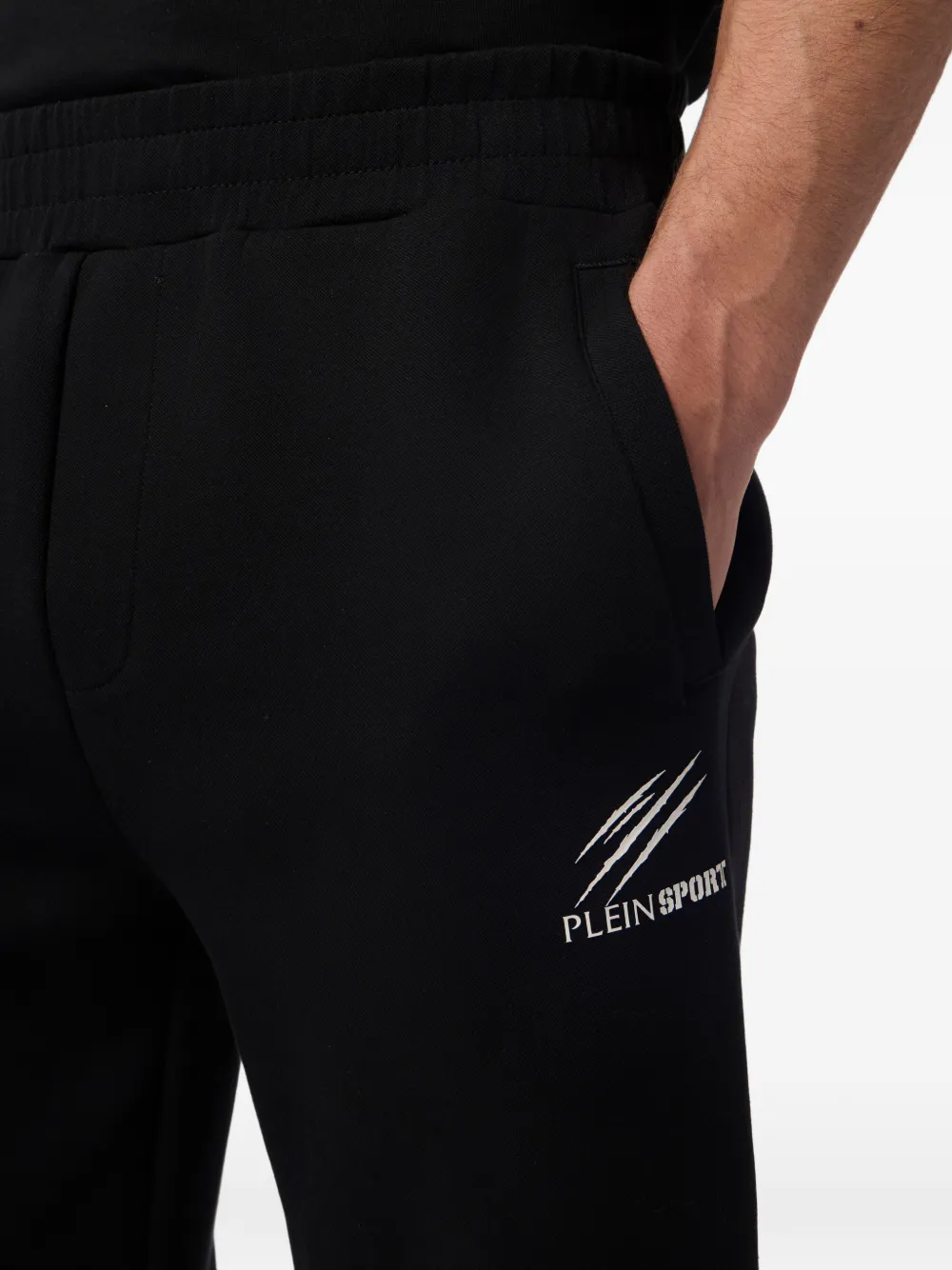 Plein Sport Trainingsbroek met logo-detail Zwart