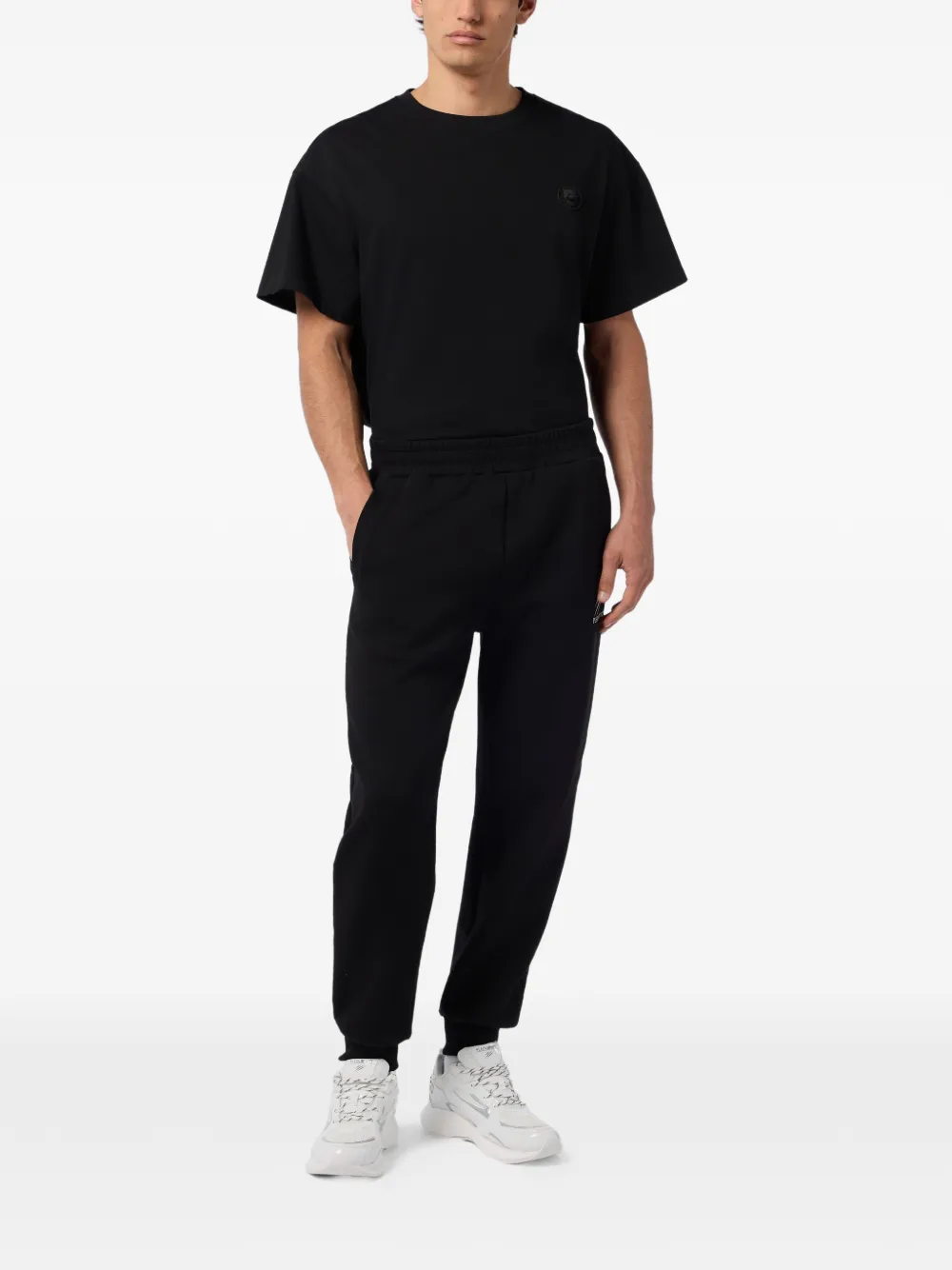 Plein Sport Trainingsbroek met logo-detail Zwart