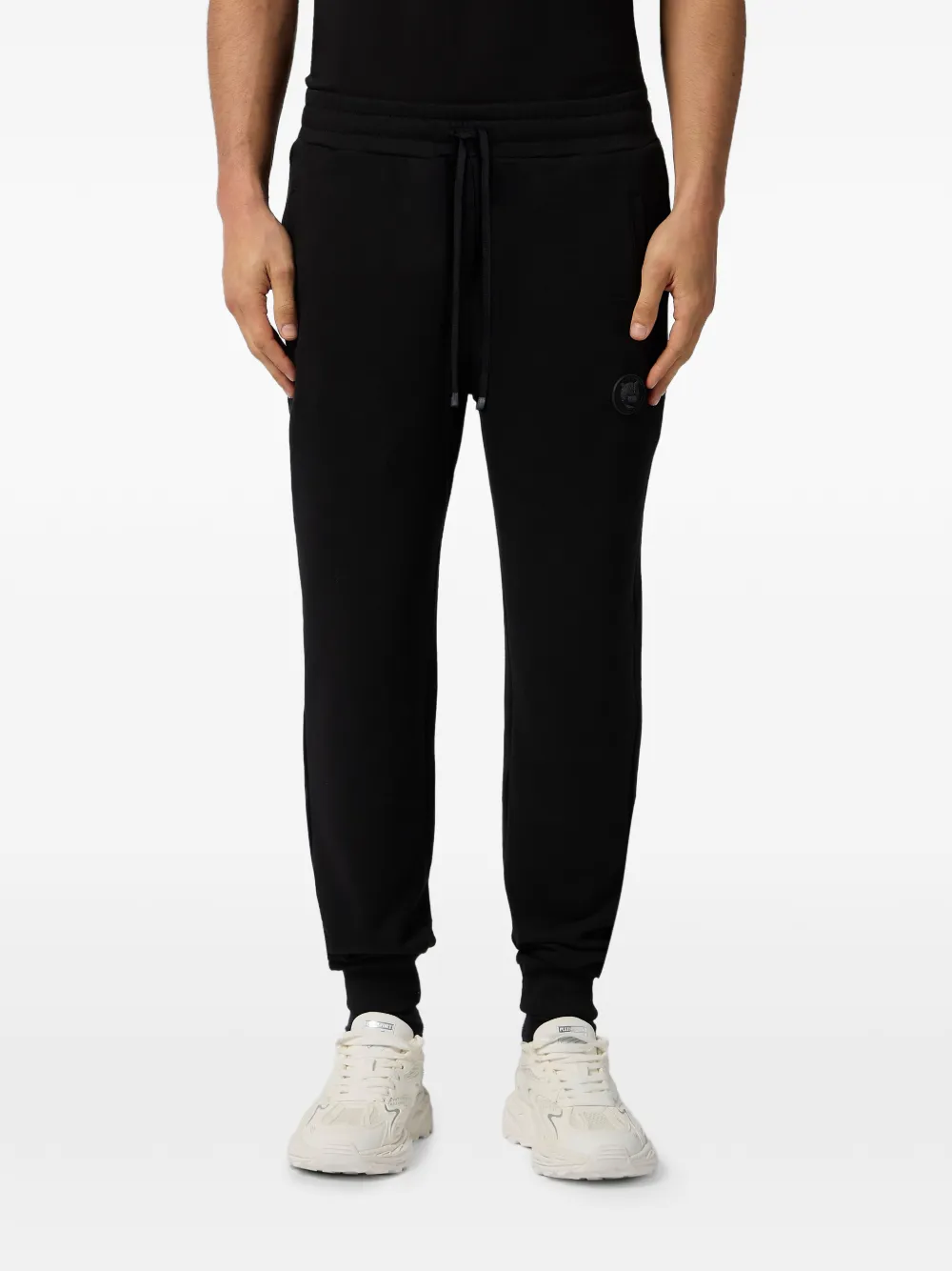 Plein Sport Joggingbroek met logopatch Zwart