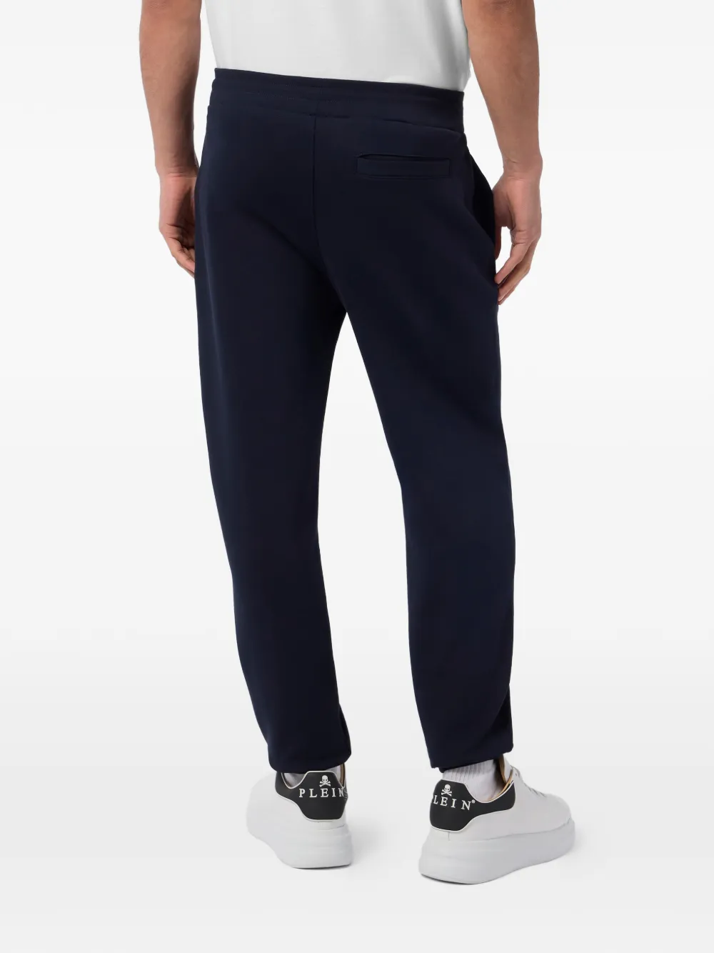  Philipp Plein Pantalon De Jogging à Poche Passepoilée - Bleu 