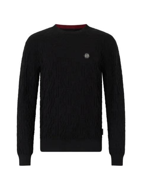 Philipp Plein round-neck sweater
