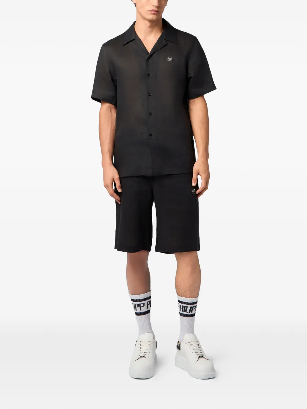 Philipp Plein 블랙 볼링 셔츠 | Image 2