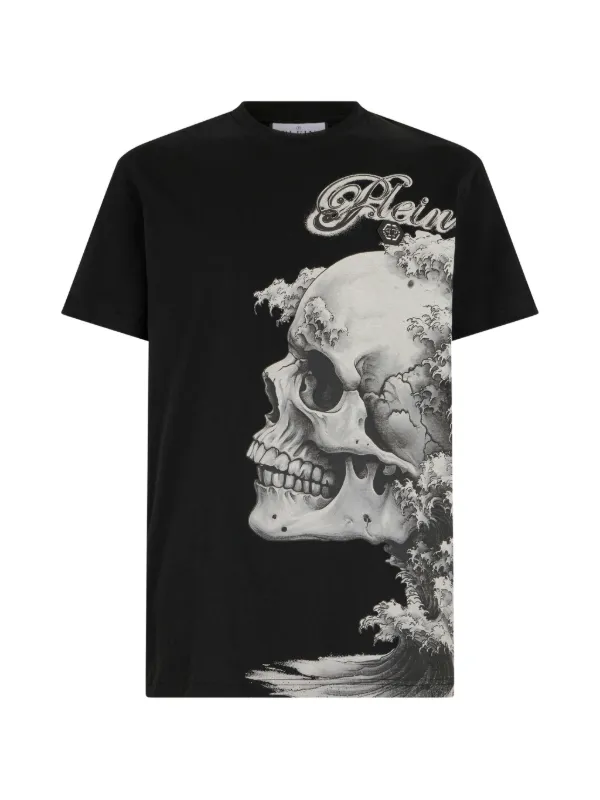 Philipp Plein ラウンドネック Tシャツ | ブラック | FARFETCH JP