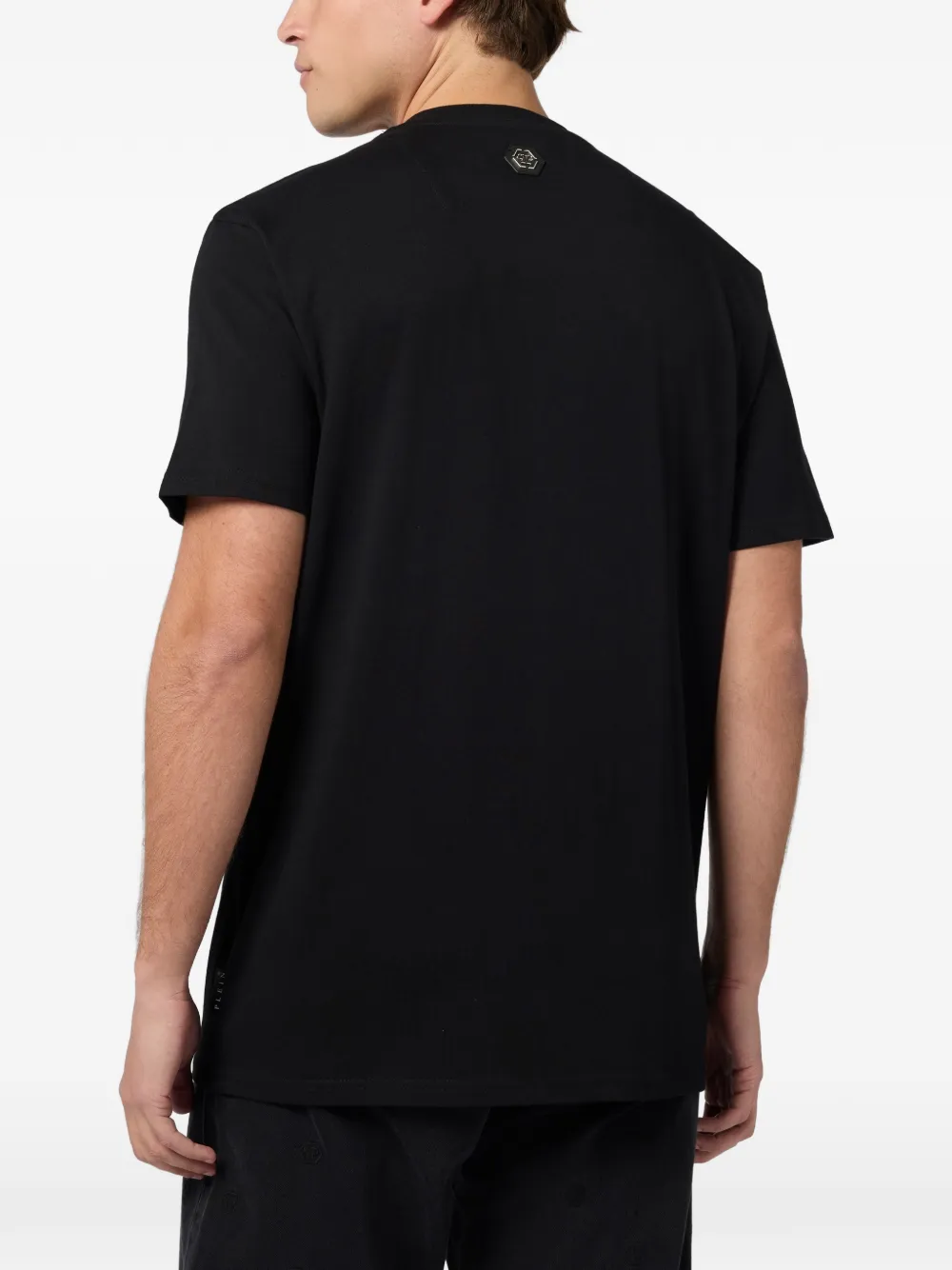 Philipp Plein T-shirt met ronde hals Zwart