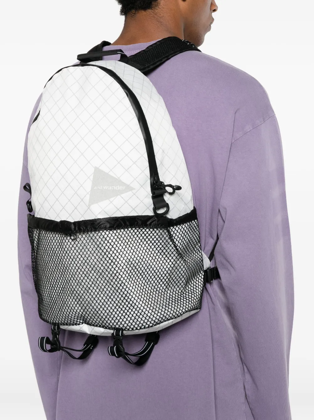 And Wander Ecopak Backpack In White