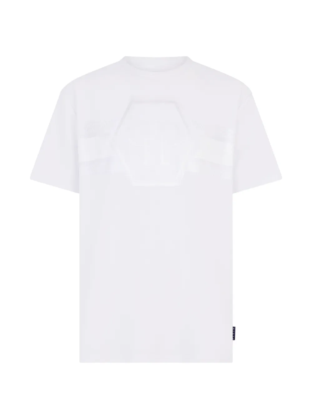 Philipp Plein hexagon round-neck T-shirt - Bianco