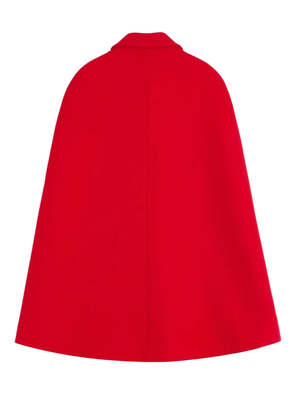 Valentino Drill Double Cape Woman Red 42 In Red