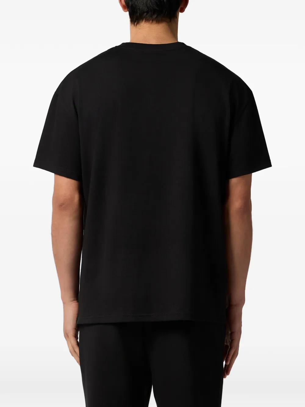 Plein Sport T-shirt met ronde hals Zwart