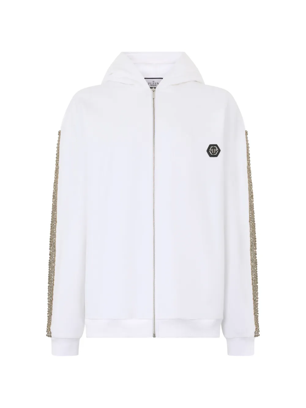 Philipp Plein Felpa con cappuccio - Bianco