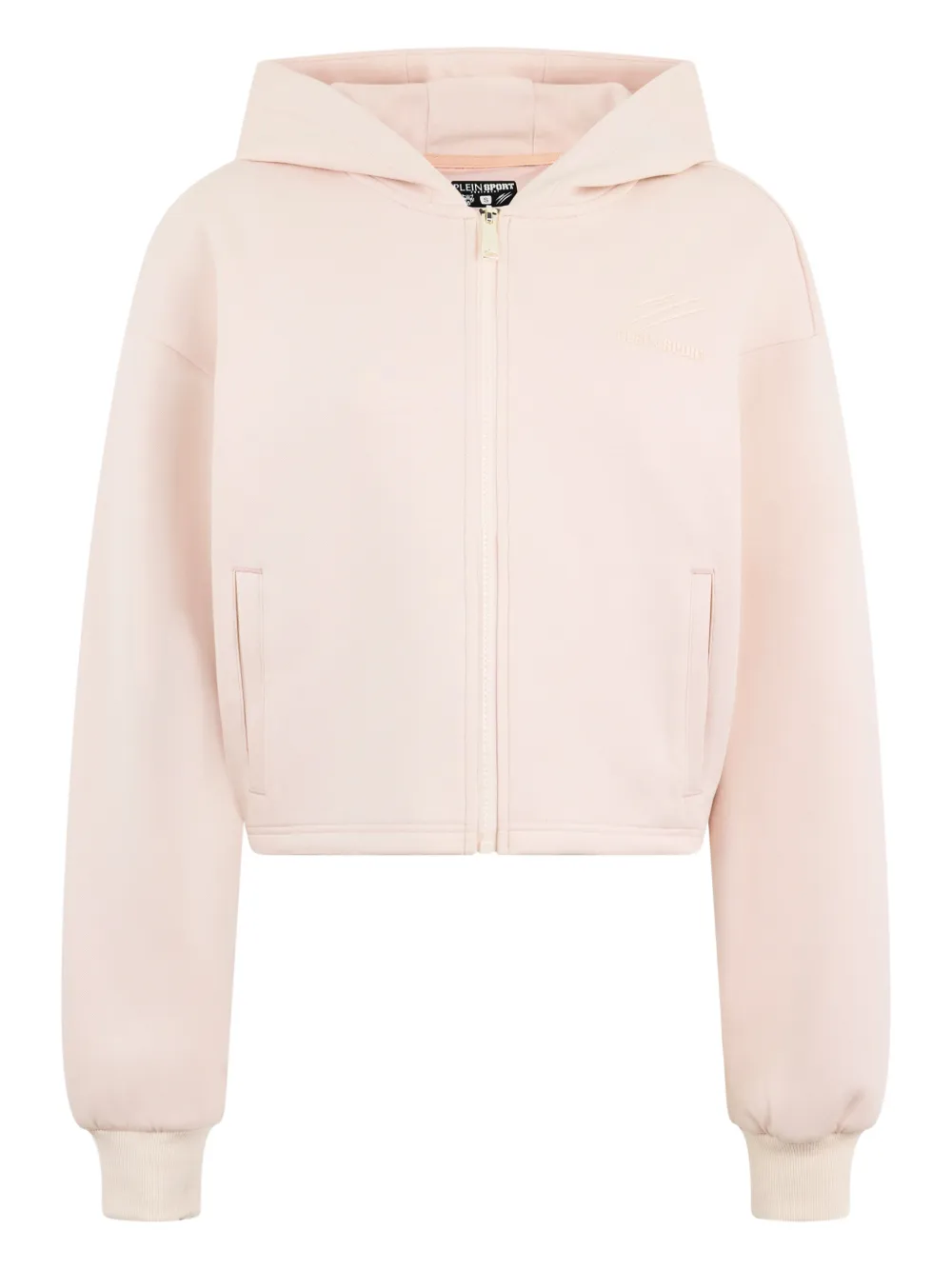 Plein Sport Felpa con cappuccio e zip - Rosa