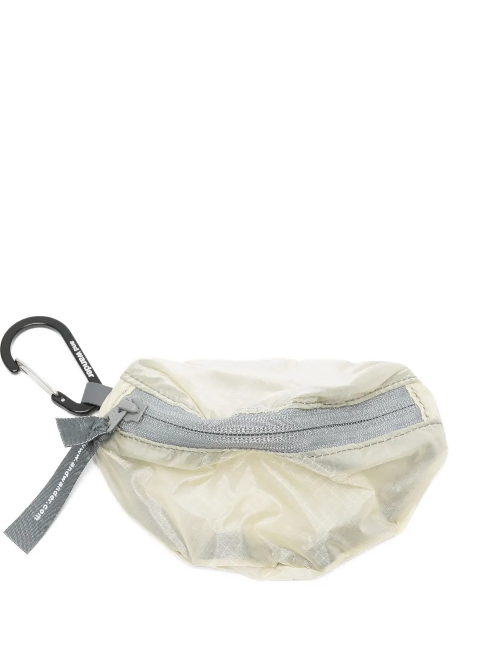 and Wander Sil zip mini pouch | Neutrals | Image 1
