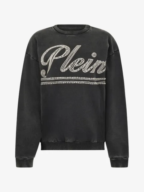Philipp Plein strass signature sweatshirt