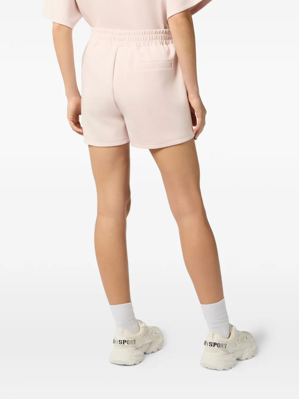 Plein Sport Shorts met logodetail Roze