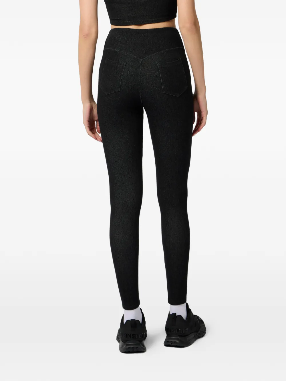 Plein Sport Legging met logo Zwart