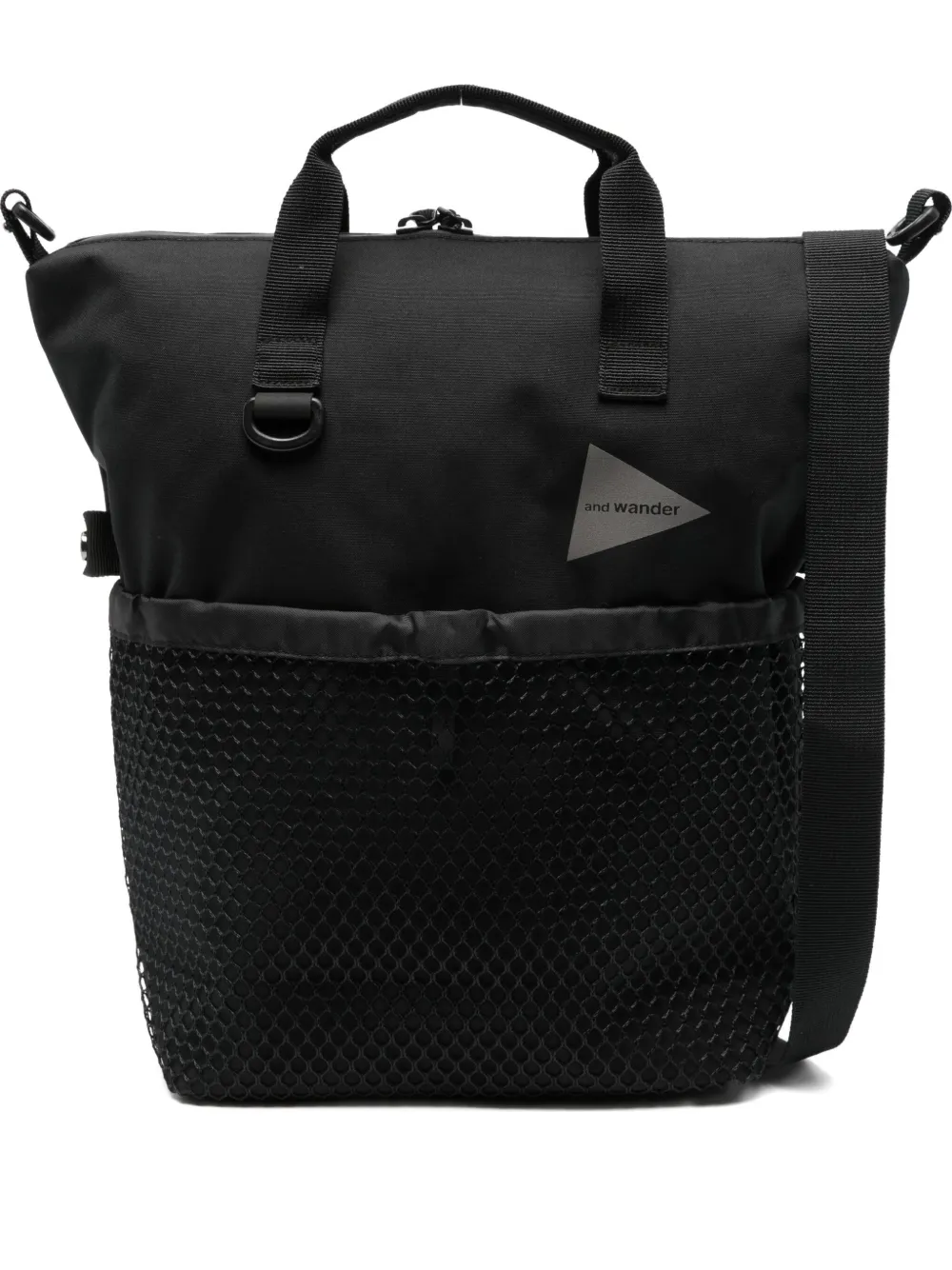 And Wander Pe/co 2-way Tote Bag In Black