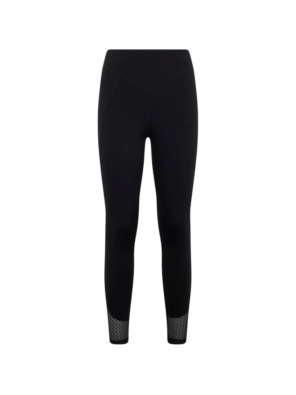 Plein Sport Leggings con stampa logo - Nero