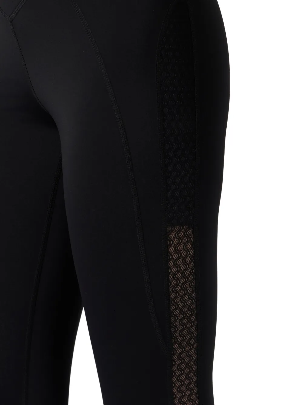 Plein Sport Legging met logoprint Zwart