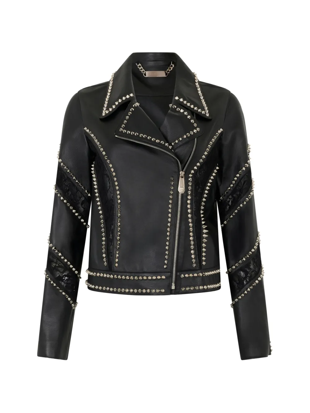 Philipp Plein Giacca biker - Nero