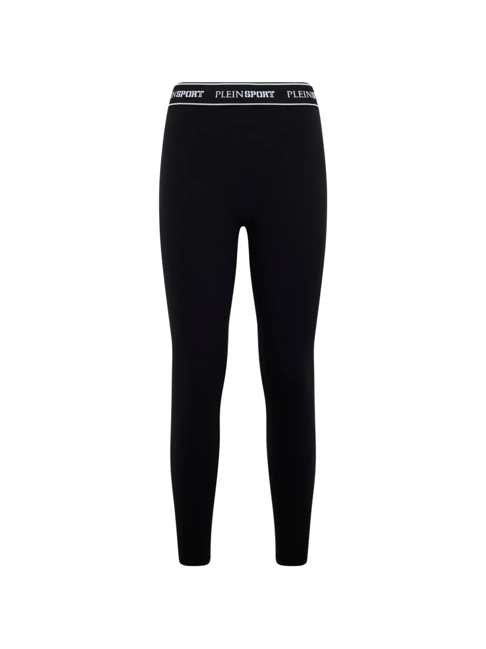 Plein Sport logo elastic leggings - Nero