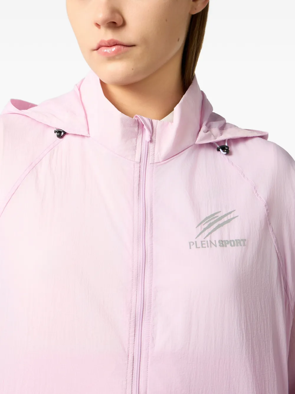 Plein Sport Jack met capuchon Roze