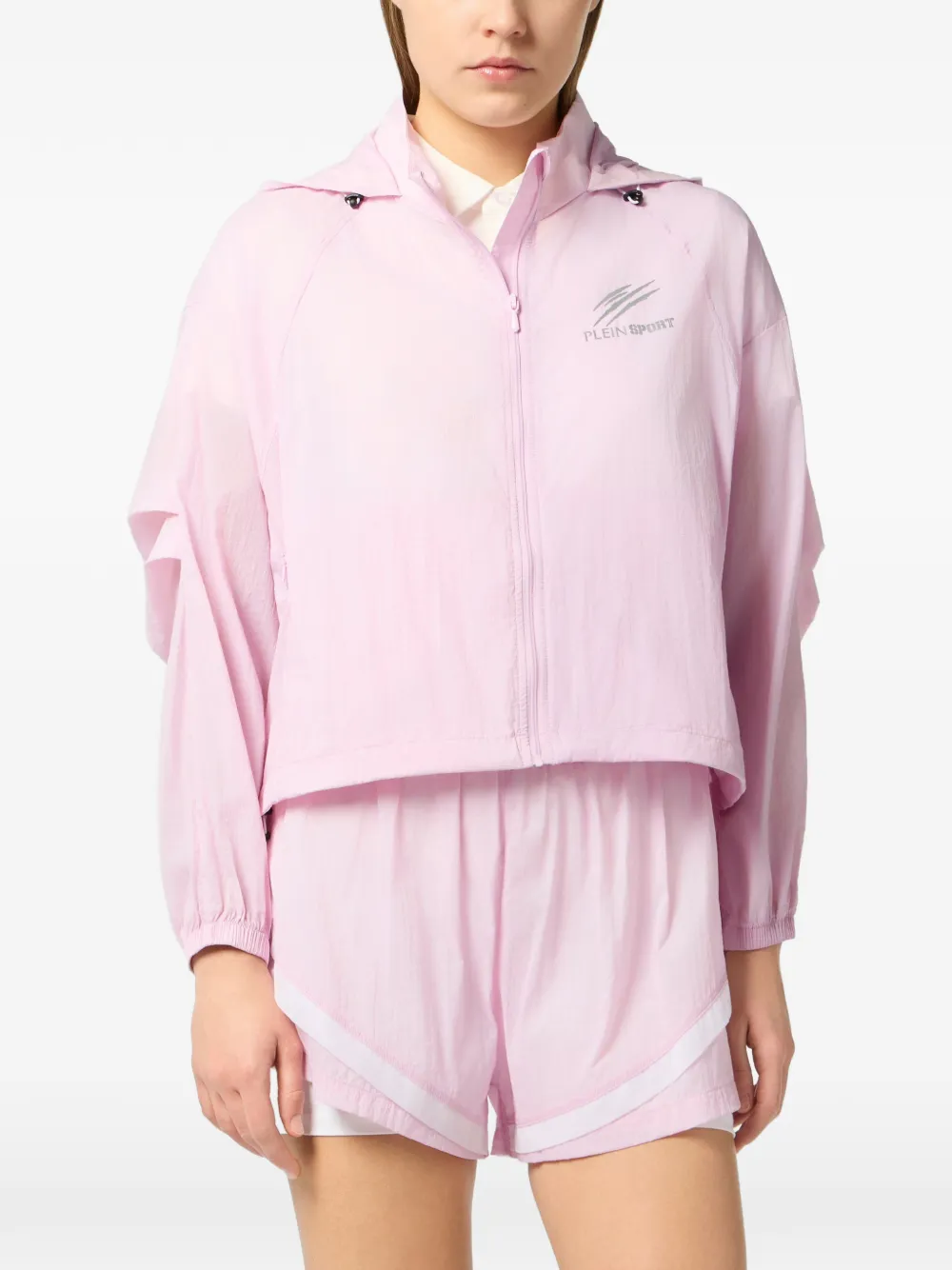 Plein Sport Jack met capuchon Roze