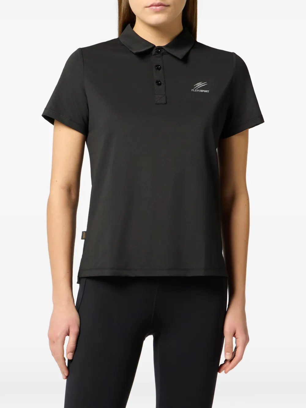 Plein Sport Poloshirt met korte mouwen Zwart