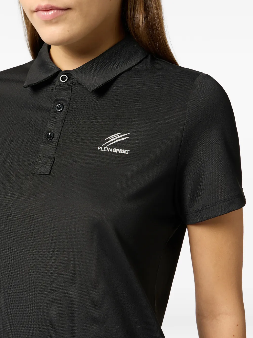Plein Sport Poloshirt met korte mouwen Zwart
