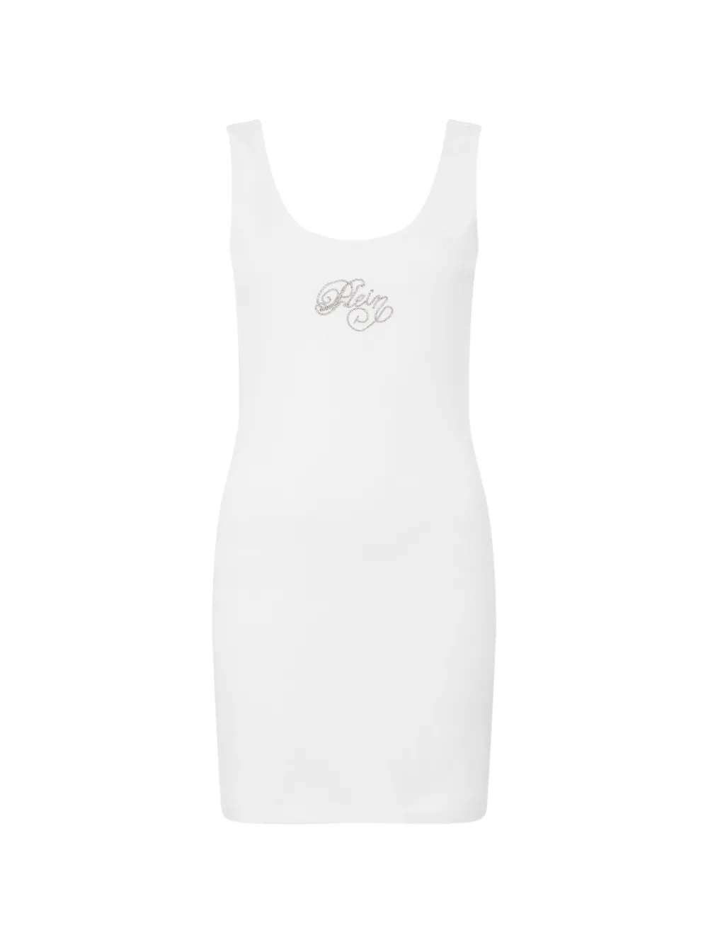 Philipp Plein Minikleid mit Logo - Weiß