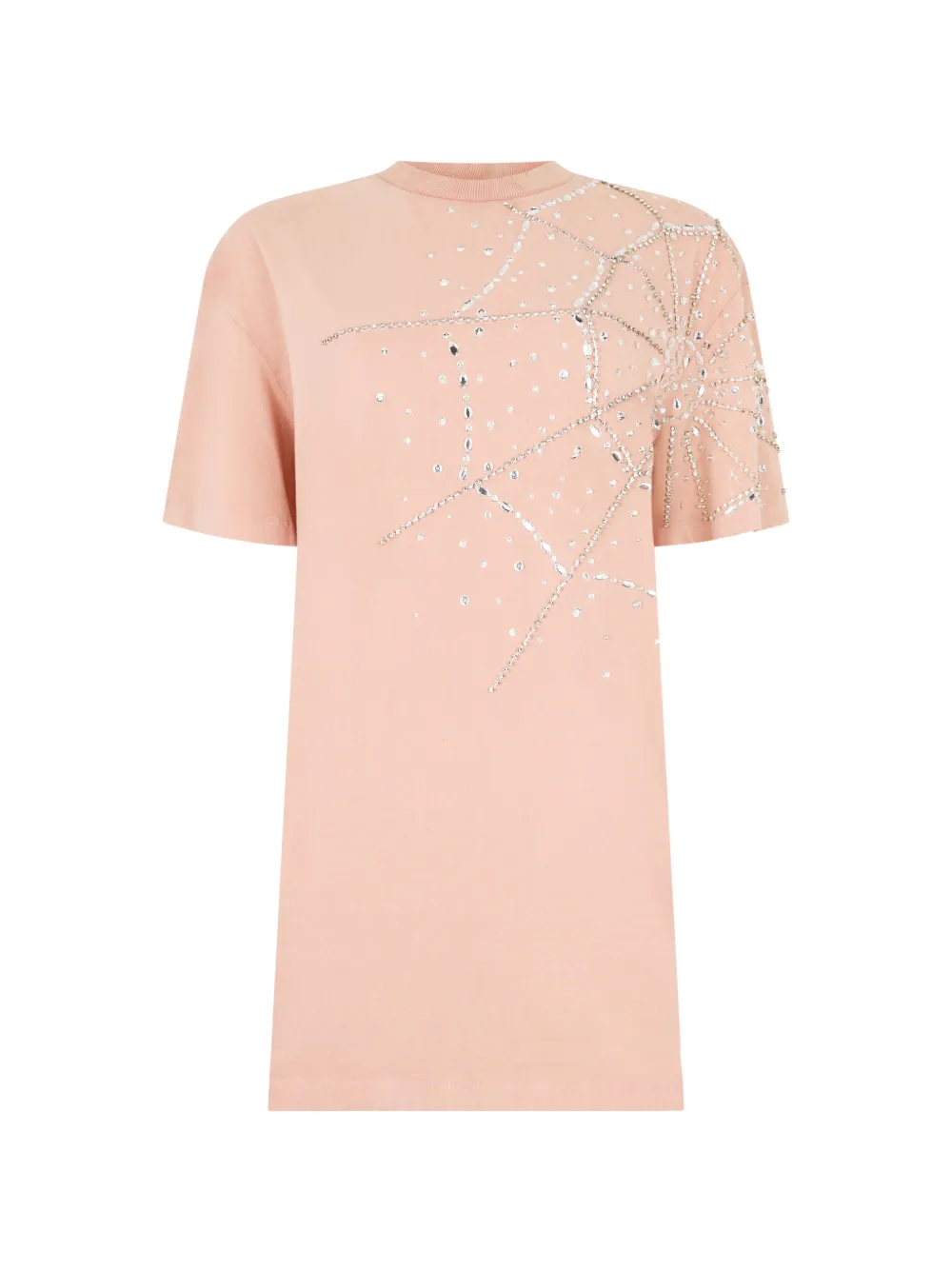 Philipp Plein Abito corto con strass - Rosa