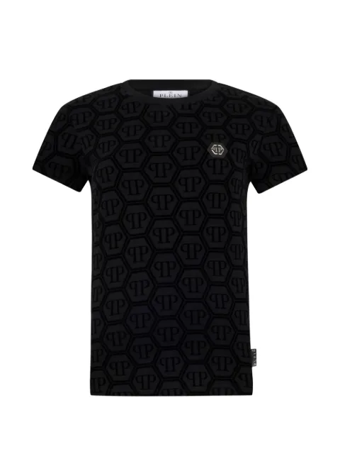 Philipp Plein jacquard monogram T-shirt