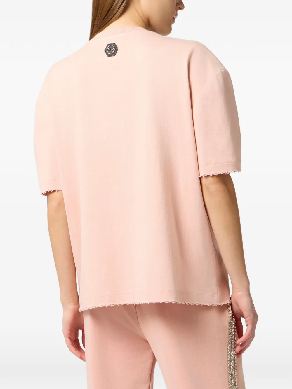 logo-strass T-Shirt