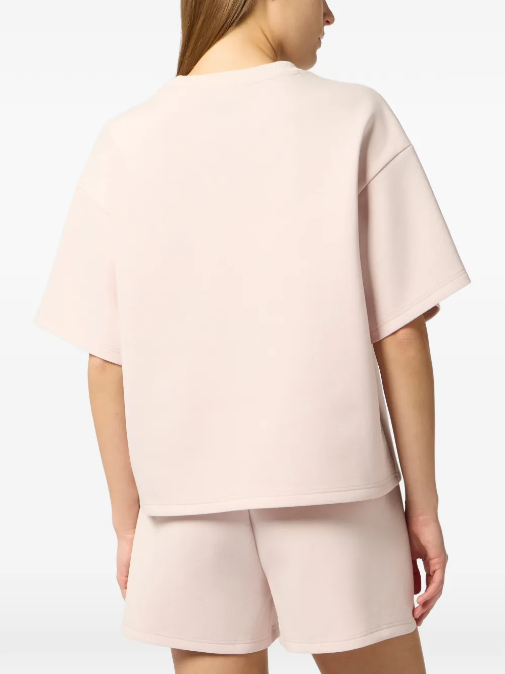 Plein Sport T-shirt met ronde hals Roze