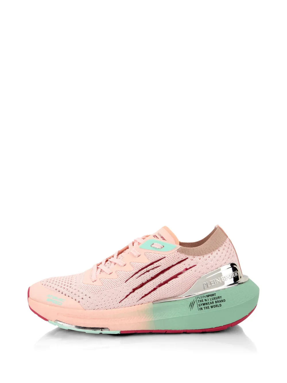 Plein Sport Atomic Speed mesh sneakers Roze