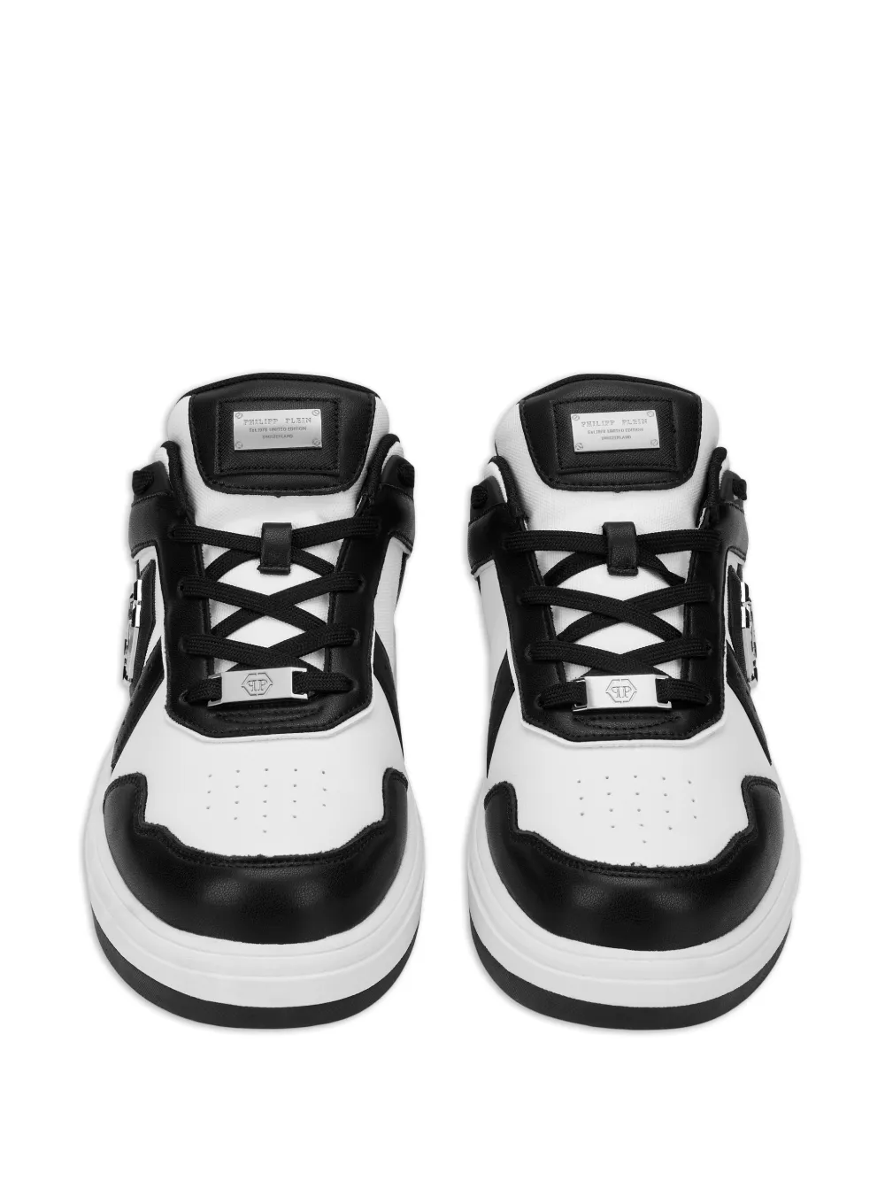 Philipp Plein SK8R logo low-top sneakers Wit