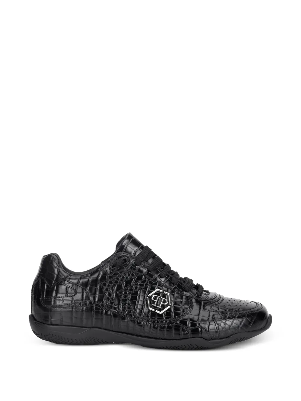 Philipp Plein PIT-$TOP Cocco embossed low-top sneakers - Nero