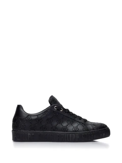 Philipp Plein Carson monogram strass sneakers
