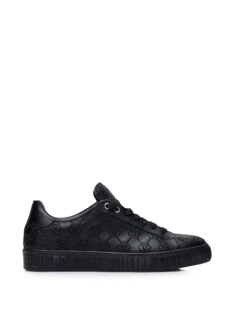 Philipp Plein Carson monogram strass sneakers