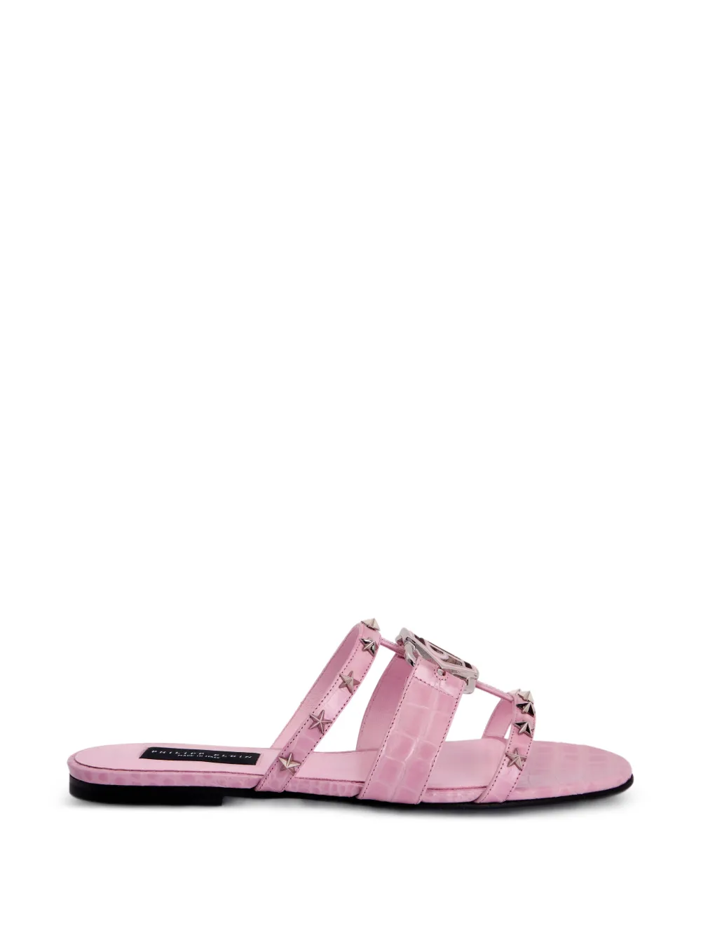 Philipp Plein star-studded sandals Roze