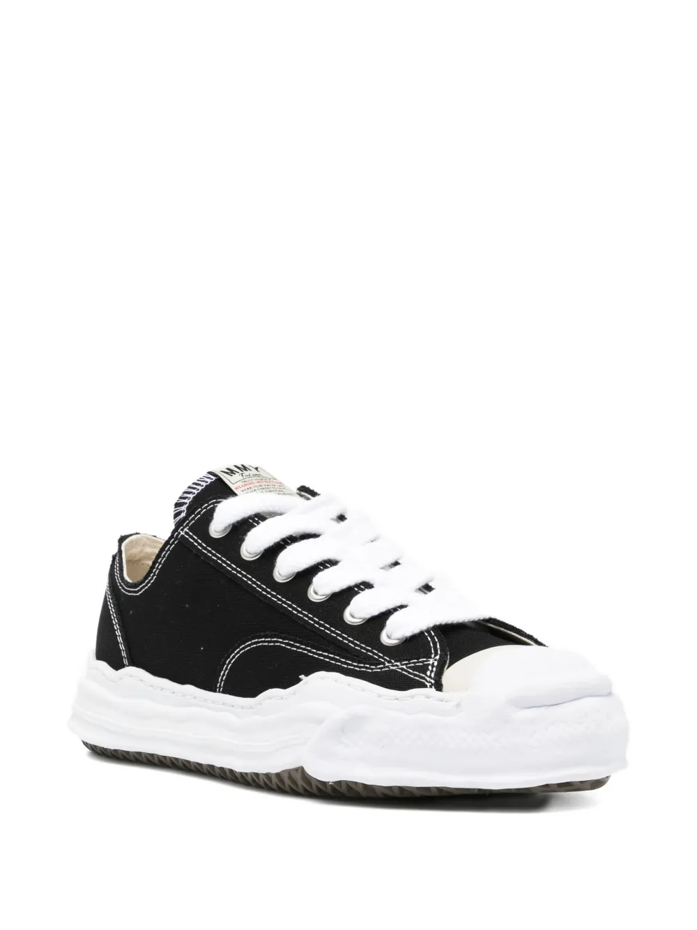 Maison MIHARA YASUHIRO Blakey OG sole canvas sneakers Zwart