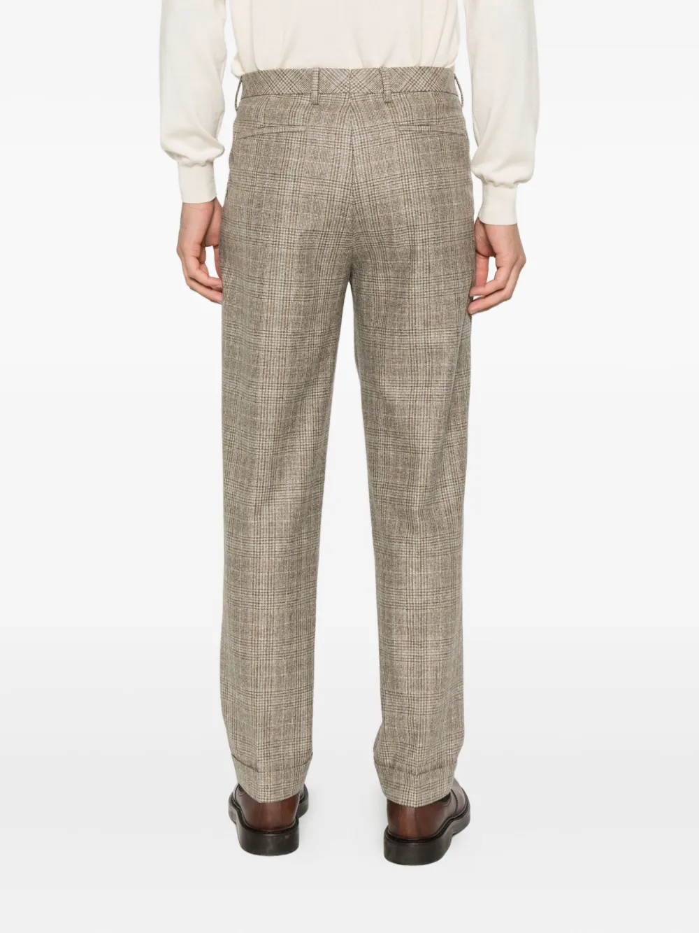 Gta Geruite broek Beige