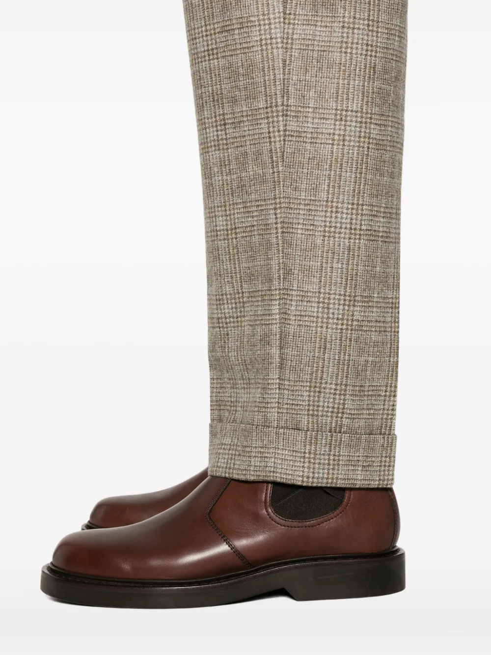 Gta Geruite broek Beige