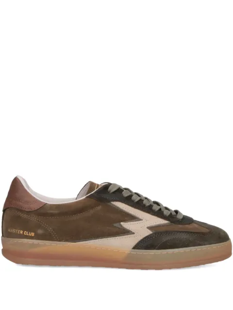 Moa Master Of Arts lightning-bolt suede sneakers