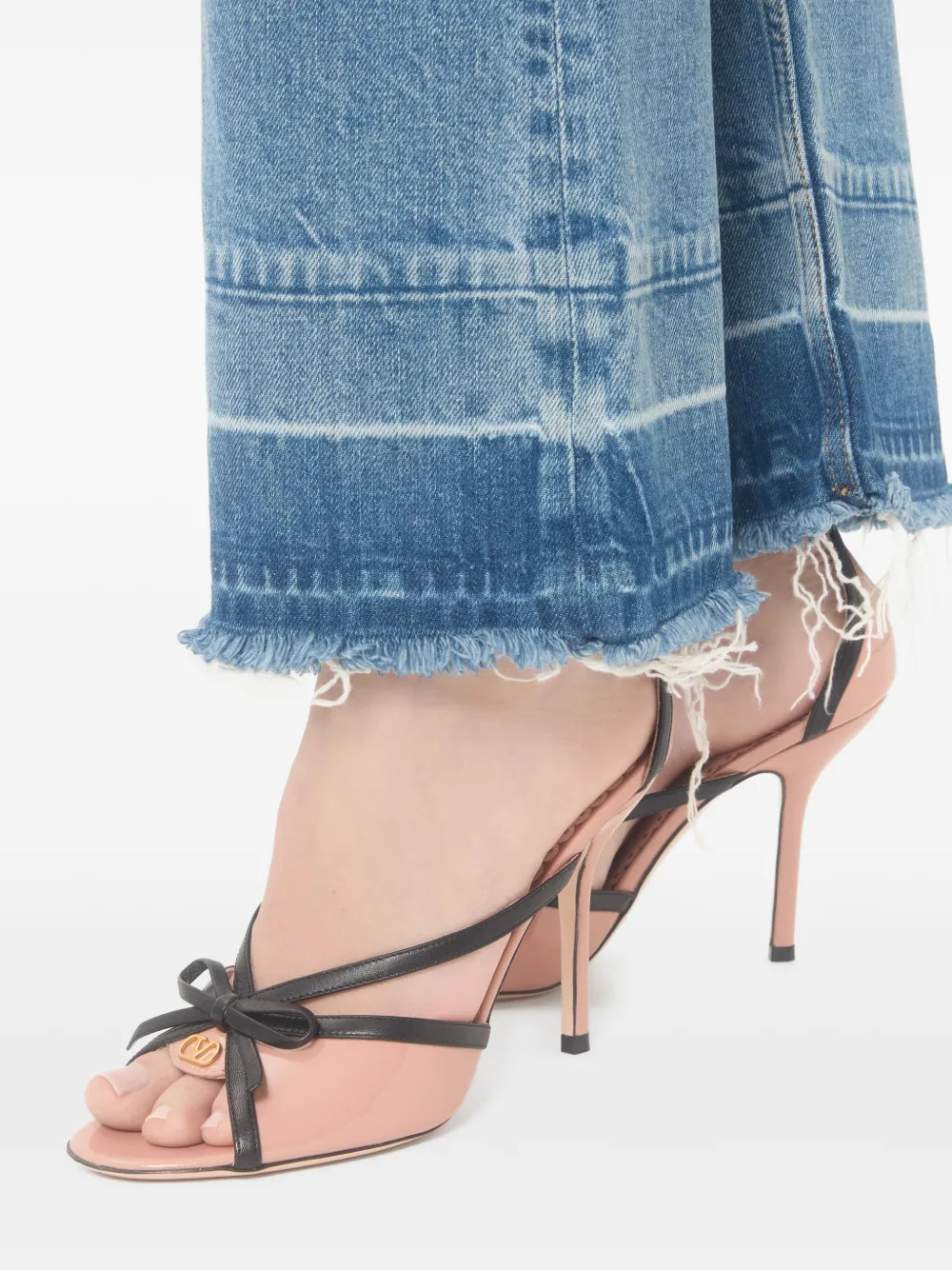 Valentino Garavani 100 mm Bepointy sandalen Roze