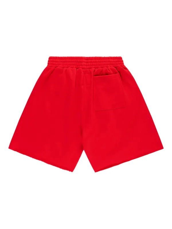 SP5DER OG Studded Shorts | Red | FARFETCH