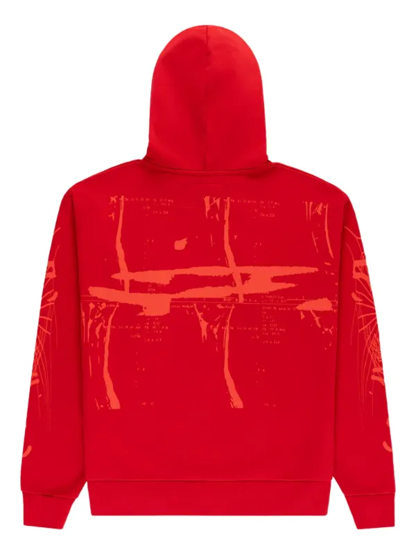 【新品】25FW Sp5der X-Ray Hoodie スパイダー パーカー SP5DER X-Ray Hoodie | Red | FARFETCH