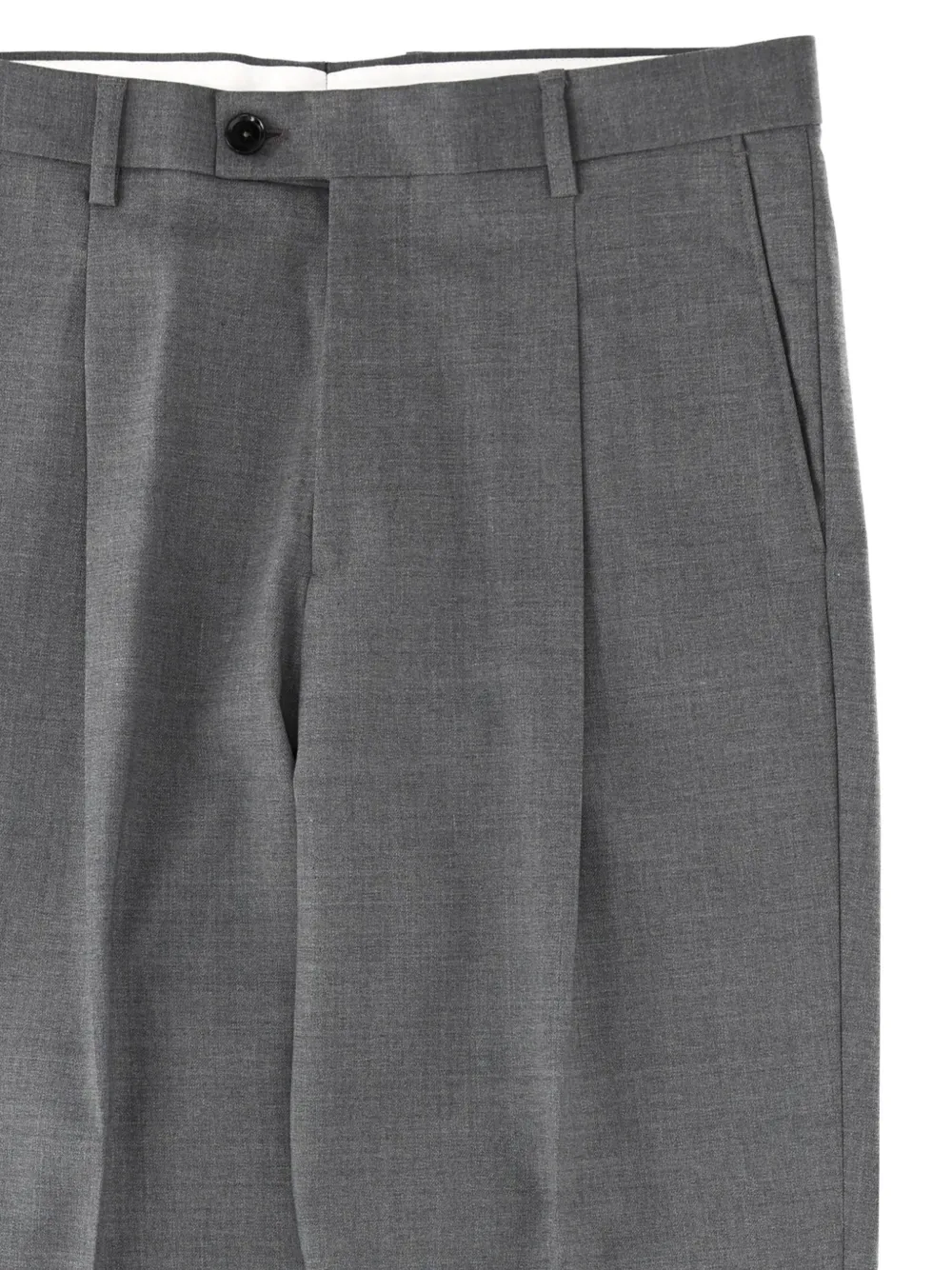 BE ABLE pleated tailored trousers Grijs