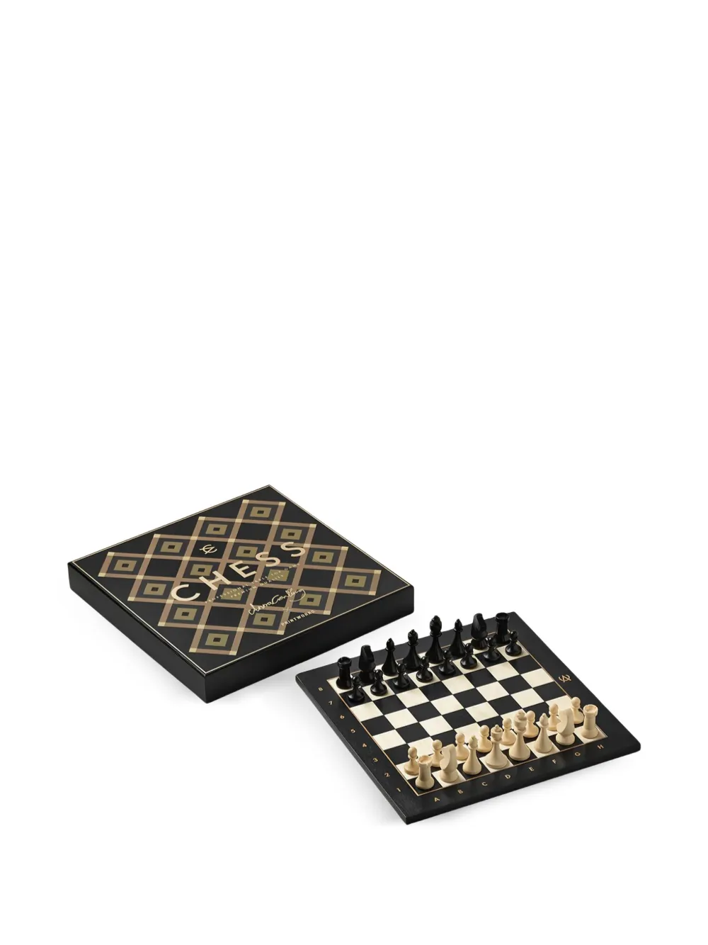 Printworks x Anna Cramling Edition checkered chess set (37,2cm x 37,2cm) | Games | Image 2