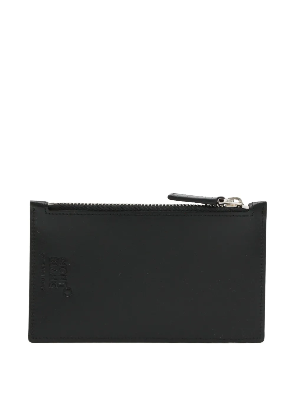 Montblanc Meisterstuck 4cc Leather Card Holder In Black