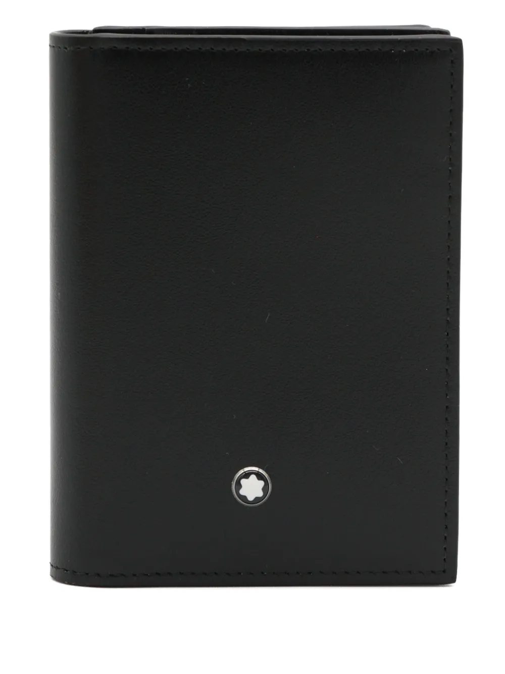 Montblanc Meisterstuck 4cc Leather Card Holder In Black