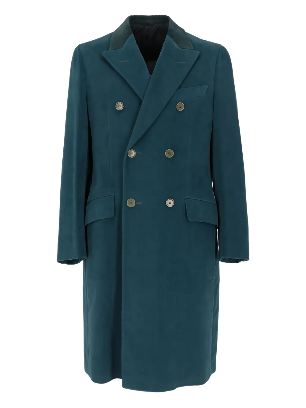 Romeo Gigli Pre-Owned 1990s double-breasted coat | Green | Image 1